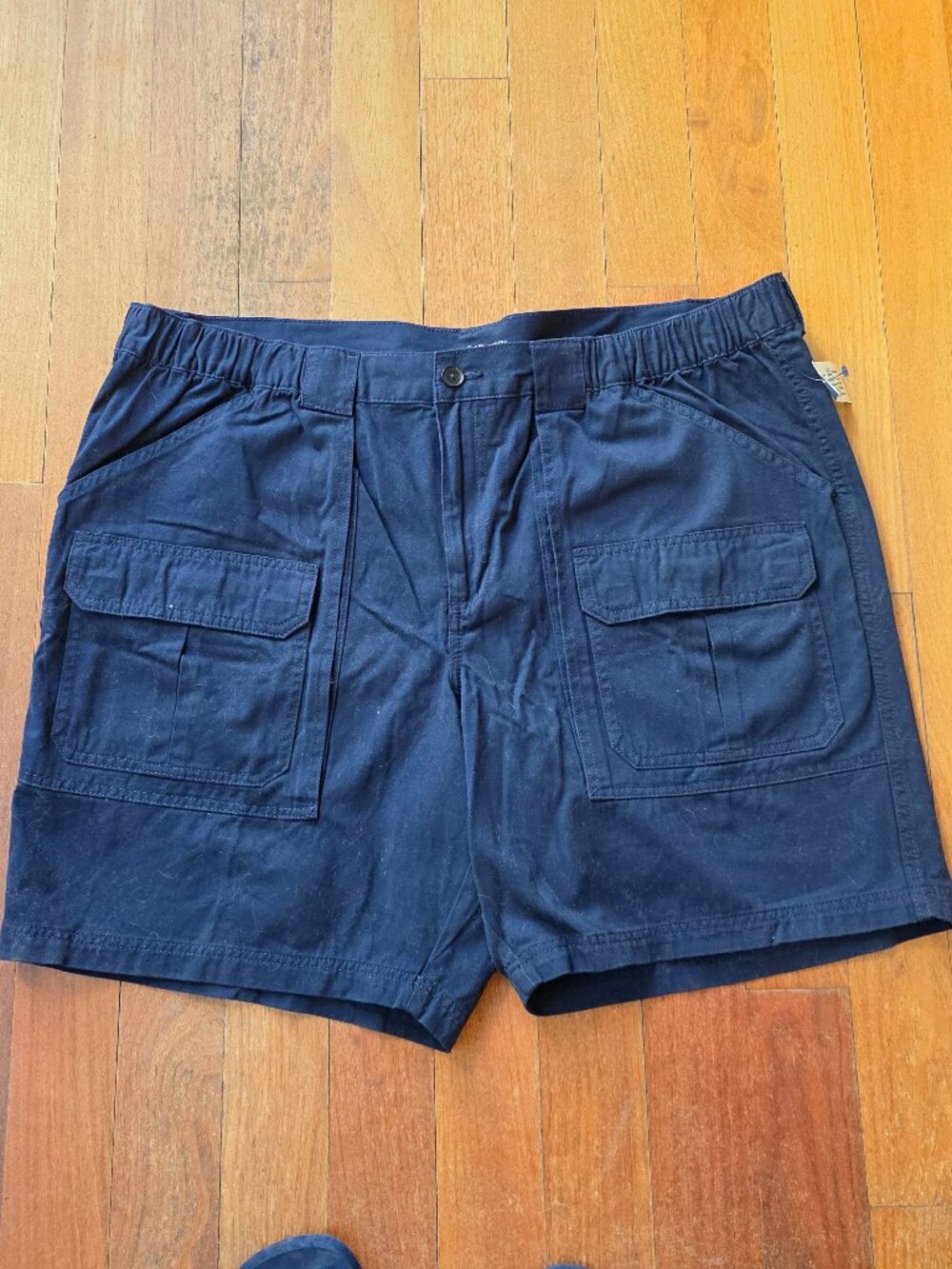 NWT Croft & Barrow Navy Cargo Shorts Size 46